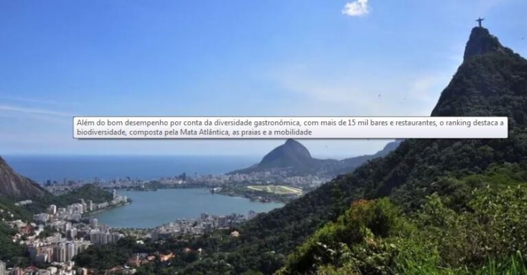 “Workation”: Rio de Janeiro está entre as 10 melhores cidades do mundo para unir trabalho remoto e lazer