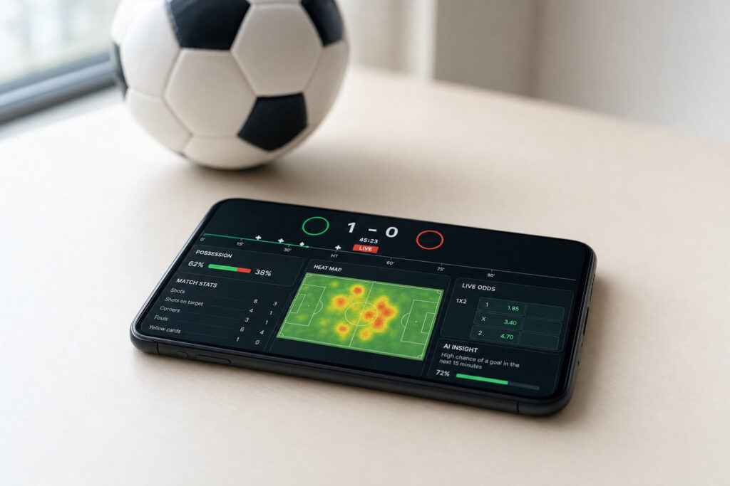 Como a inteligência artificial está transformando a forma de acompanhar esportes