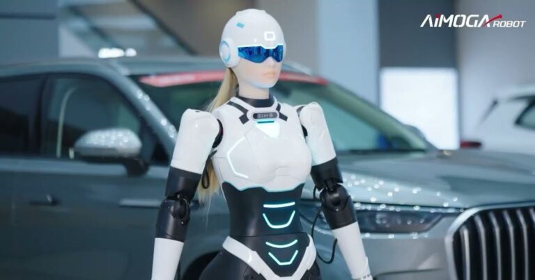 Robôs no trânsito: China testa humanoides para controlar o caos nas ruas